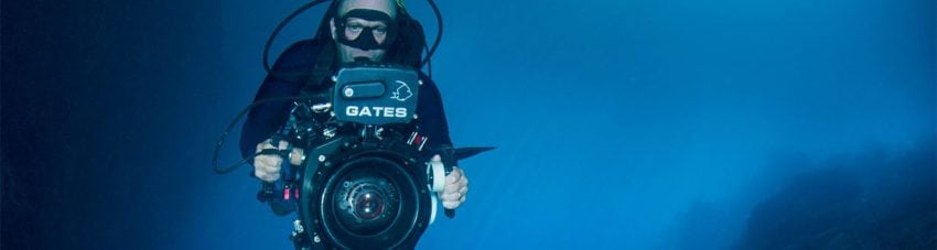 Paul Unique Collins passionate underwater researcher & cameraman in Koror Palau who works with Richard Barnden of Unique Dive Expeditions at Sam’s Tours