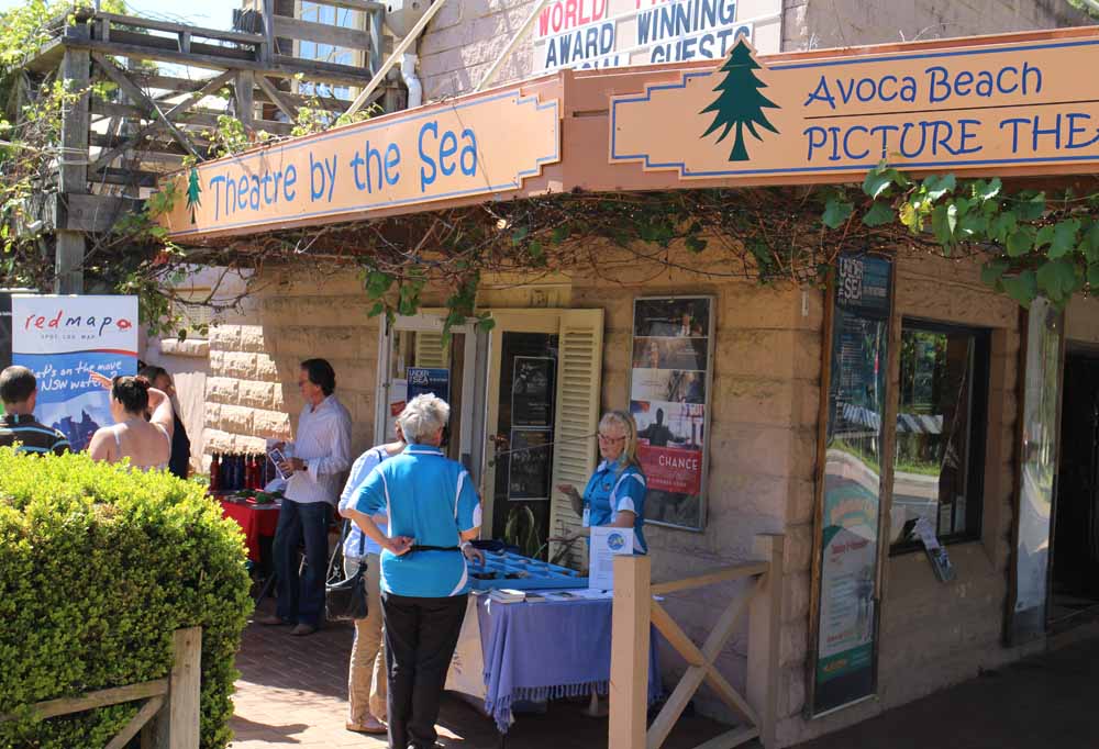 The historic Avoca Beach Picture Theatre, and perfect venue for the inaugural Under the Sea Film Festival.
