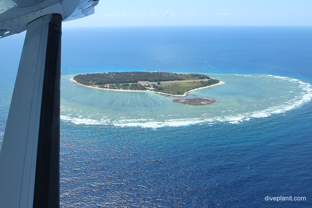 Lady Elliot Island from the air - Seair to be precise