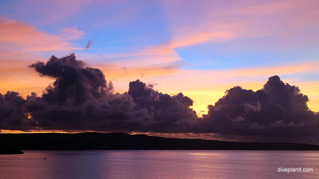 Fantastic sunsets guaranteed diving Christmas Island in Australias Indian Ocean by Diveplanit