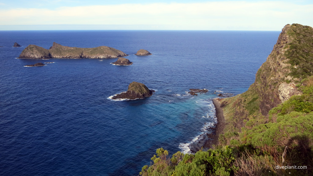 A view of the Admiralty Islands from Malabar Hill. Diving holiday, travel planning tips for Lord Howe Island - where, when, who and how