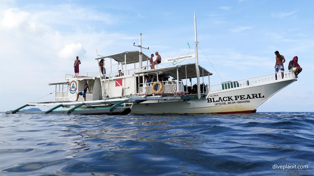 The Black Pearl diving Palawan with the Dugong Dive Center in the Philippines by Diveplanit