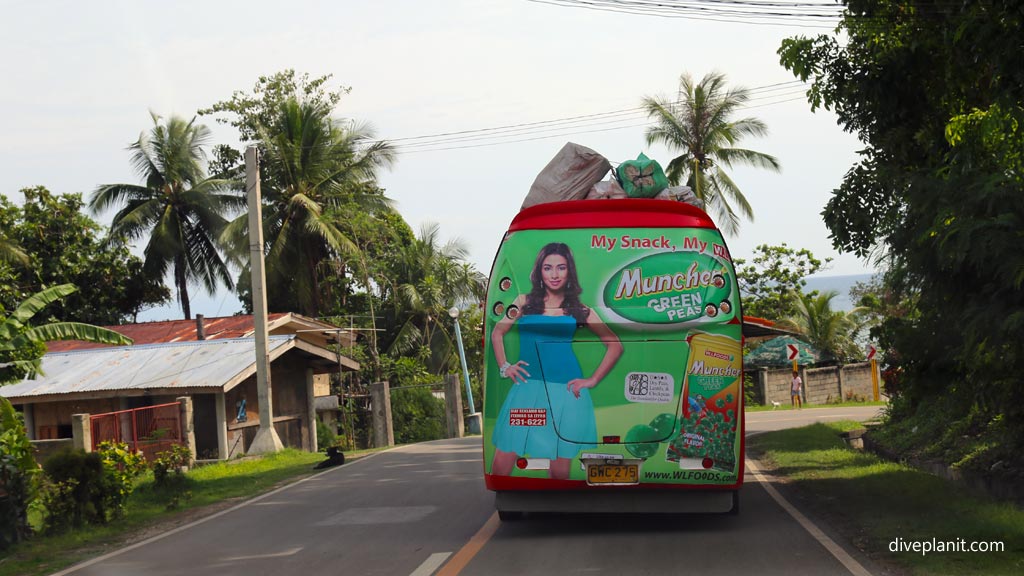 My snack munchie green peas at the roadside in Cebu diving the Philippines in the Philippines by Diveplanit