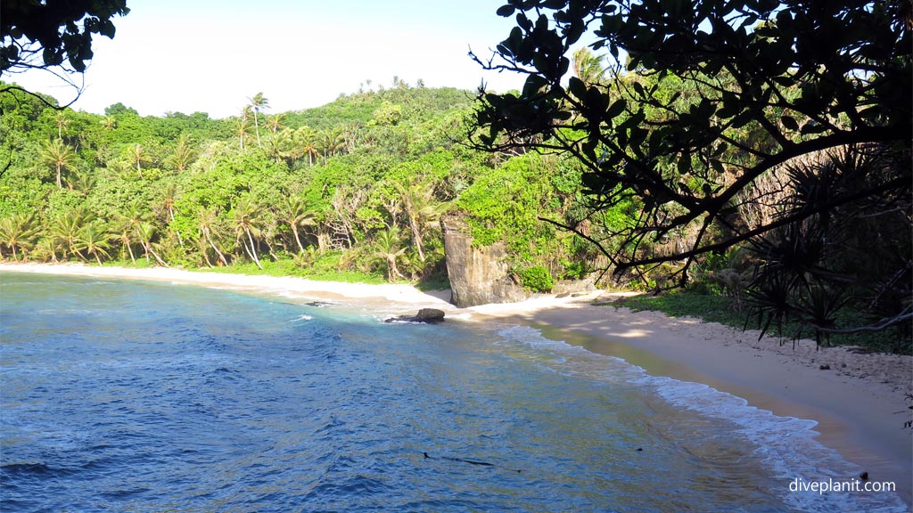 Location shot of Fagamaa Bay diving the marine sanctuary at Fagamaa Bay American Samoa by Diveplanit