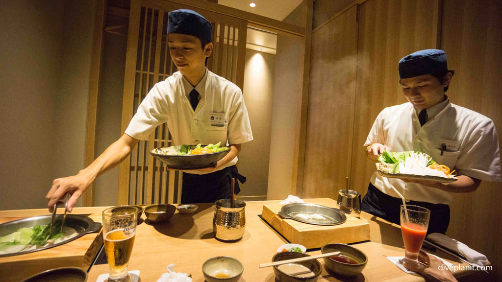 Servers at Naha Okinawa Japan by Diveplanit