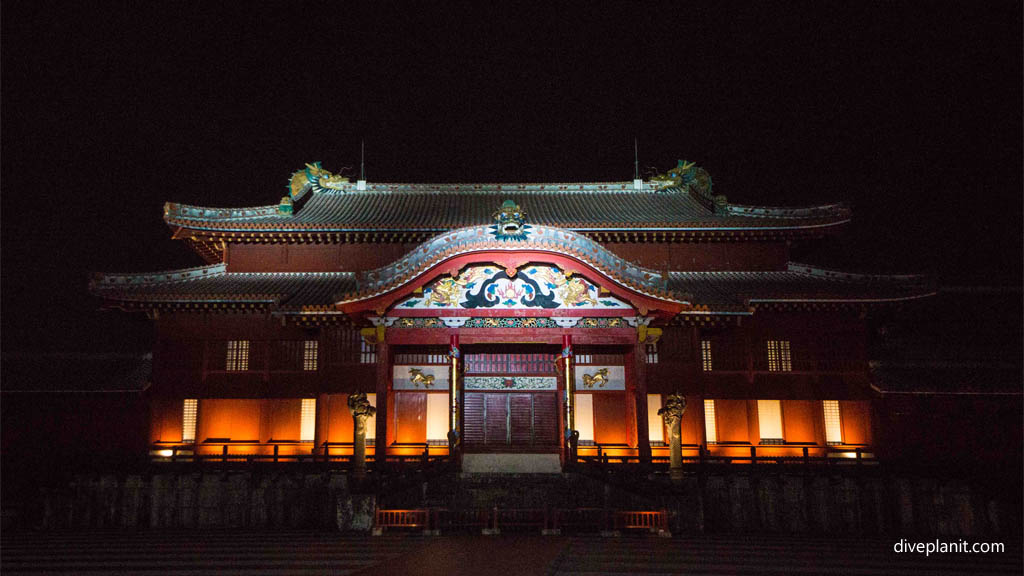 Palace at Naha Okinawa Japan by Diveplanit
