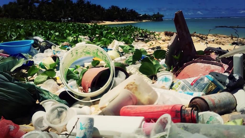 Plastic Ocean movie and movies about marine plastic pollution such as A Plastic Paradise, the Smog of the Ocean, Open Your Eyes and another short from Bali