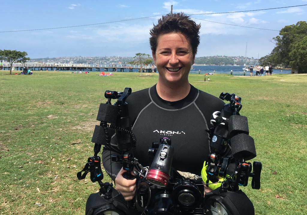Passionate underwater photographer and Sydney high school teacher Alicia Shaw aims to inspire others to care for the oceans