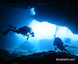 Thundercliff cave diving christmas island feature