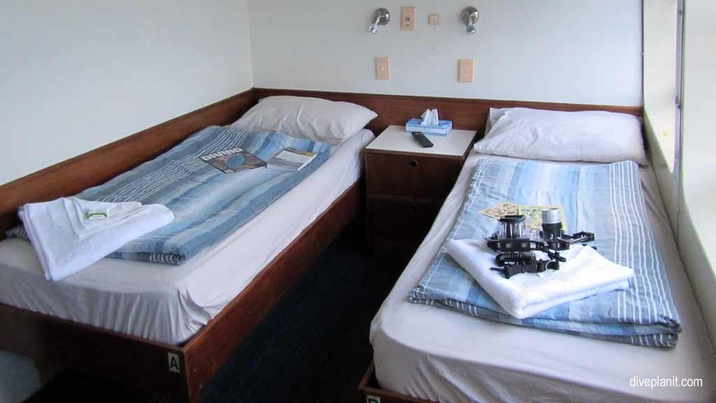 Bunks on the ocean quest at the great barrier reef aboard the ocean quest diving the great barrier reef