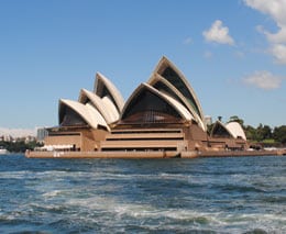 Sydney opera house at sydney harbour diving sydney city feature