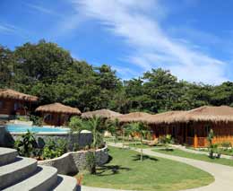 Shady cottages at magic oceans resort diving anda bohol philippines feature