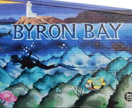 Byron streetart feature