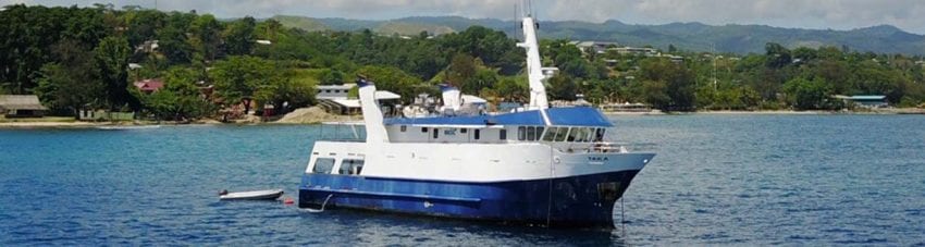Solomons PNG Master liveaboard (formerly the MV Taka) offers 7 & 10 night excursions in the Solomon Islands including the Russell & Florida Islands; and in PNG, 3 different 10 night trips: New Britain (South & North) and New Hanover.