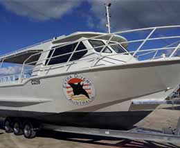 Extra divers new boat for diving christmas island feature