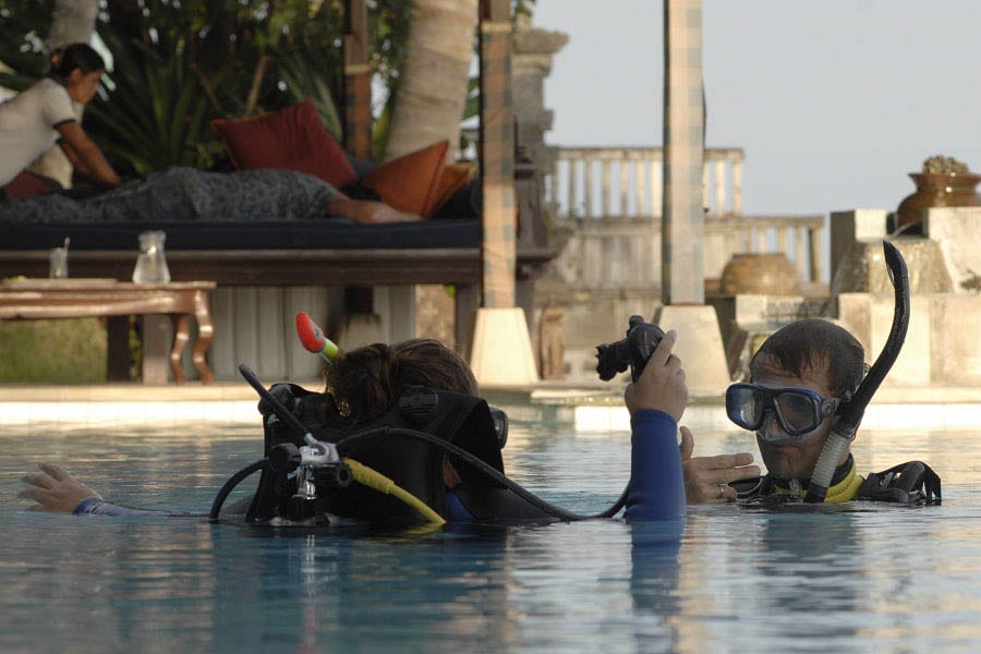 Gangga Divers at Lotus Bungalows Candidasa, Bali, Indonesia