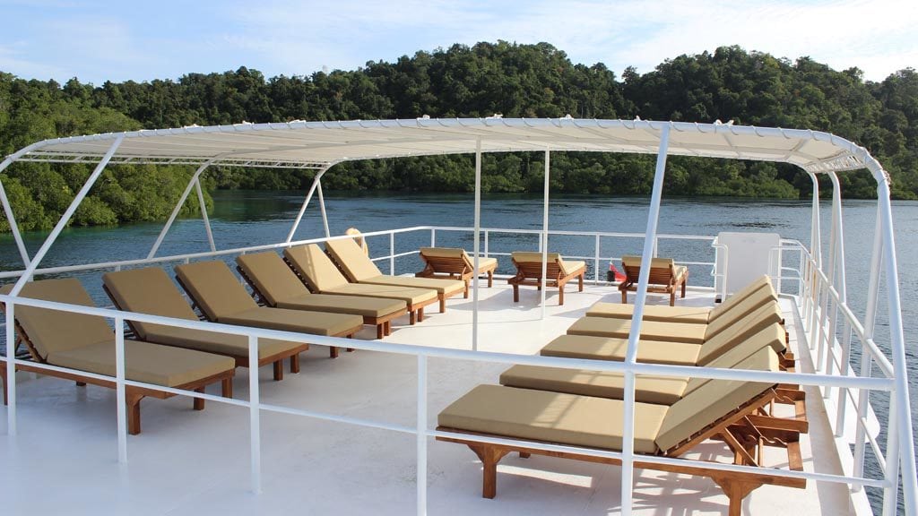 Mermaid 1 Liveaboard I Bali-Komodo and Raja Ampat-Indonesia-sun-deck