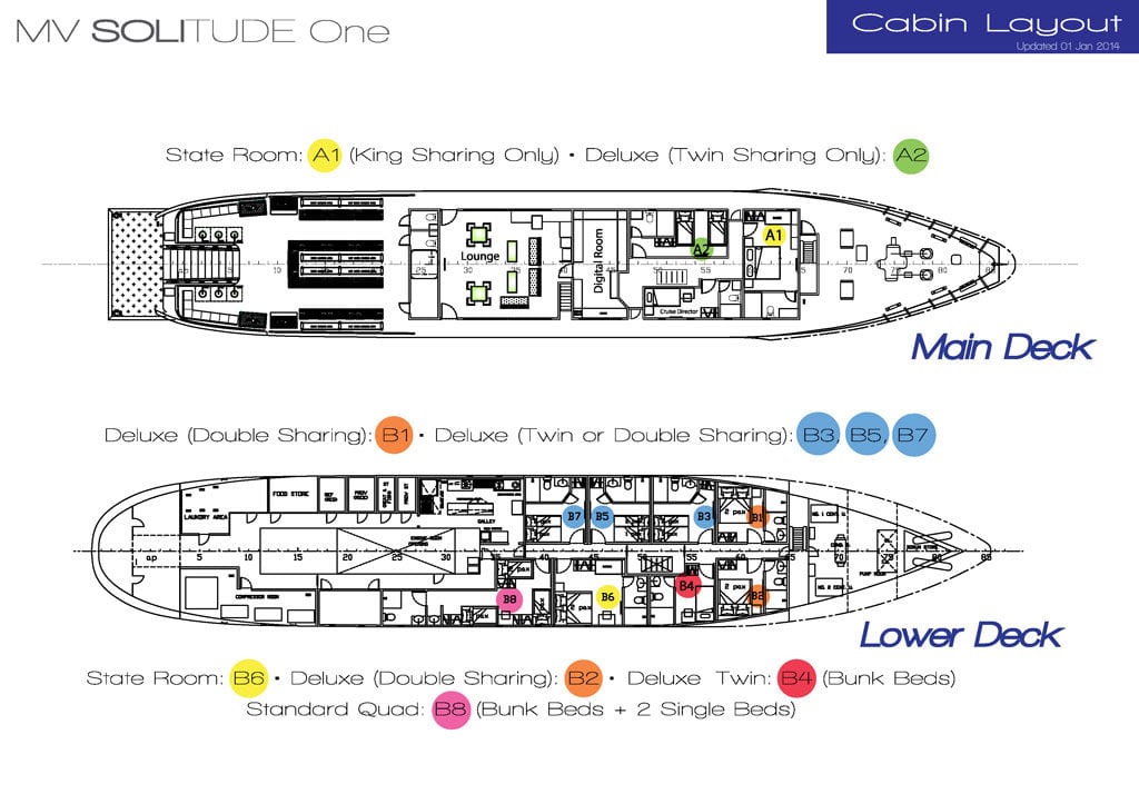 Solitude One Liveaboard in Palau and the Philippines-layout