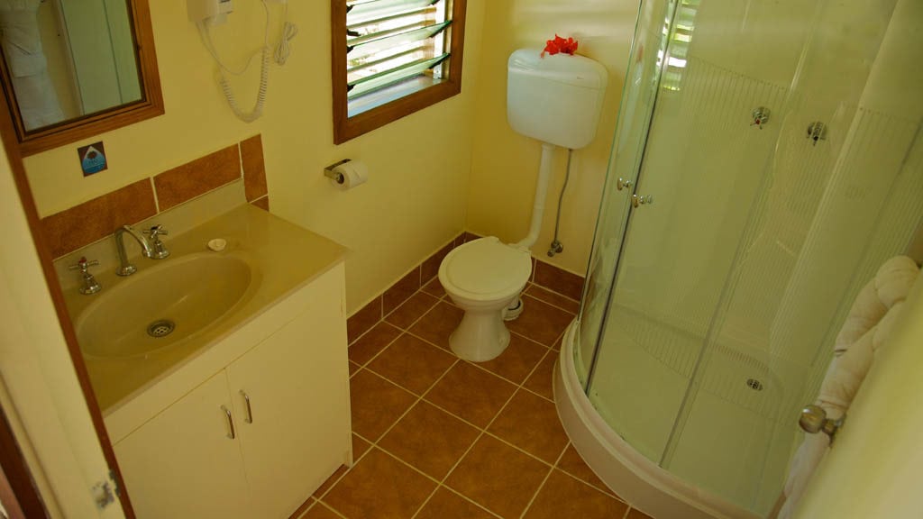 Tufi dive resort oro province png papua new guinea bathroom