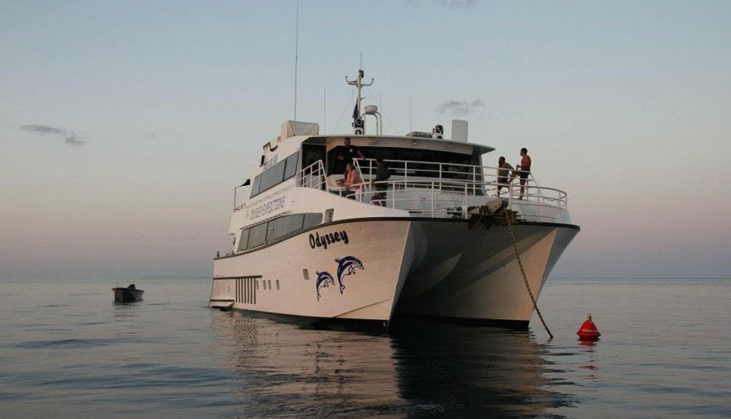 The odyssey, diving the rowley shoals