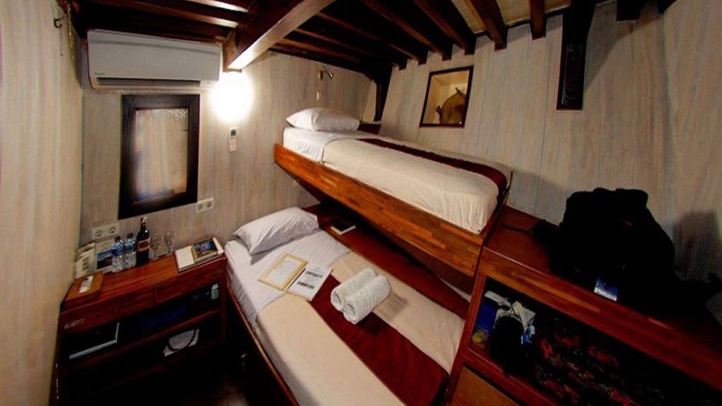 Seven seas liveaboard komodo raja ampat indonesia twin cabin