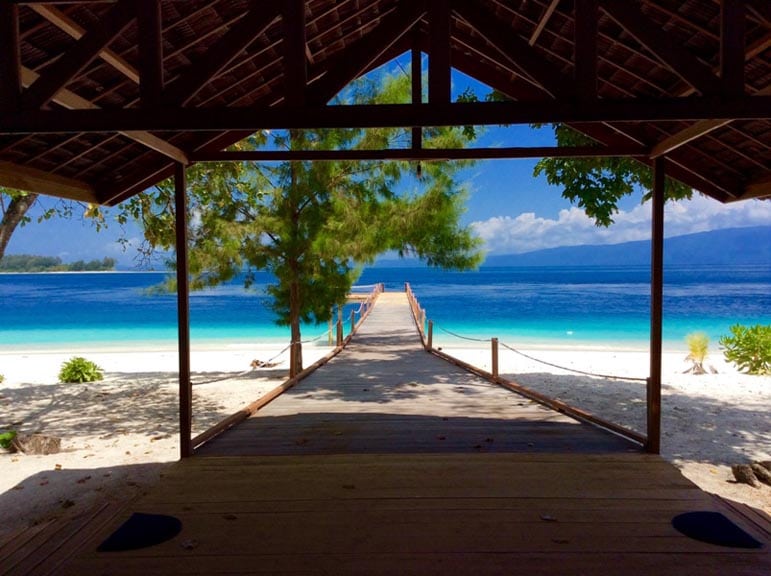Agusta Eco Resort Agusta Island Raja Ampat Indonesia-jetty