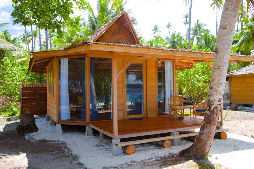 Agusta Eco Resort Agusta Island Raja Ampat Indonesia-cabin
