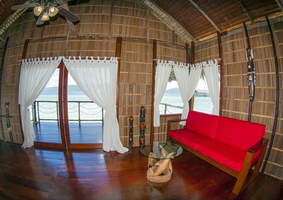 Papua Explorers Dive Resort, Gam Island, Raja Ampat, Indonesia-room-interior