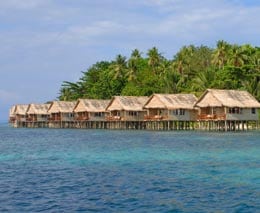 Papua paradise eco resort raja ampat indonesia resort feature