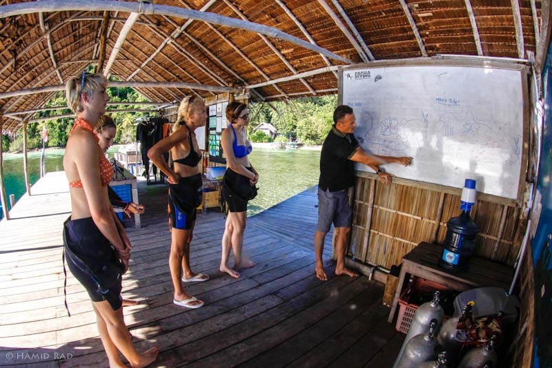 Papua Diving Resorts, Kri Island, Raja Ampat, Indonesia-Sorido-dive-brief