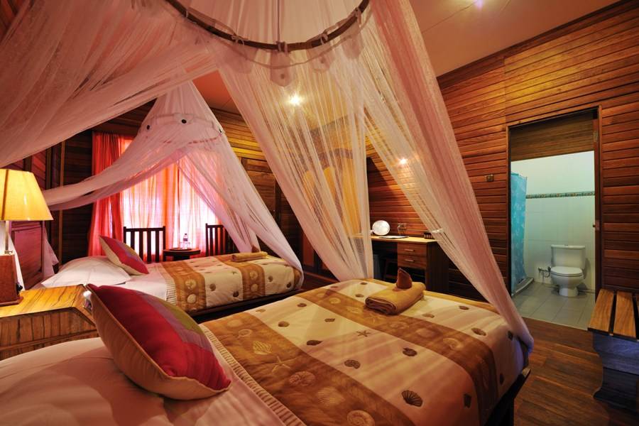 Raja ampat dive lodge radl raja ampat indonesia double bedroom