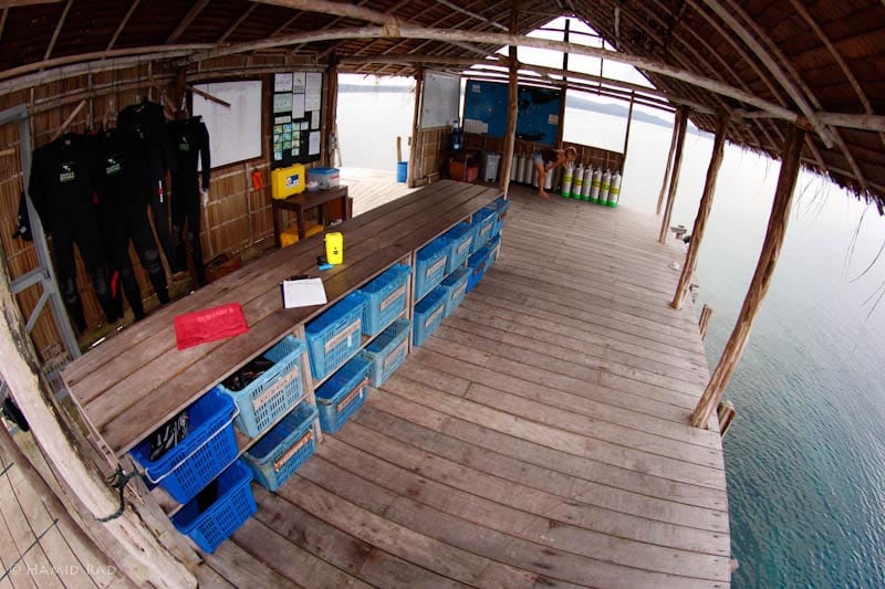 Papua Diving Resorts, Kri Island, Raja Ampat, Indonesia-Sorido-dive-centre