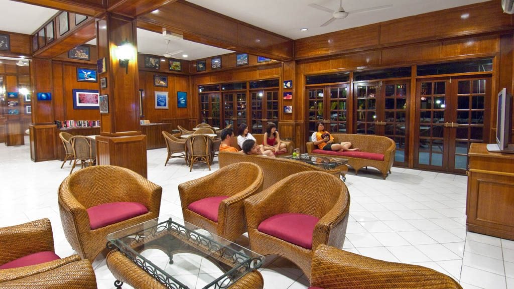 9-Layang Layang Island Resort Sabah Borneo Malaysia lobby-area
