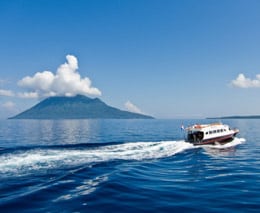 Tasik ria resort manado north sulawesi indonesia boat feature
