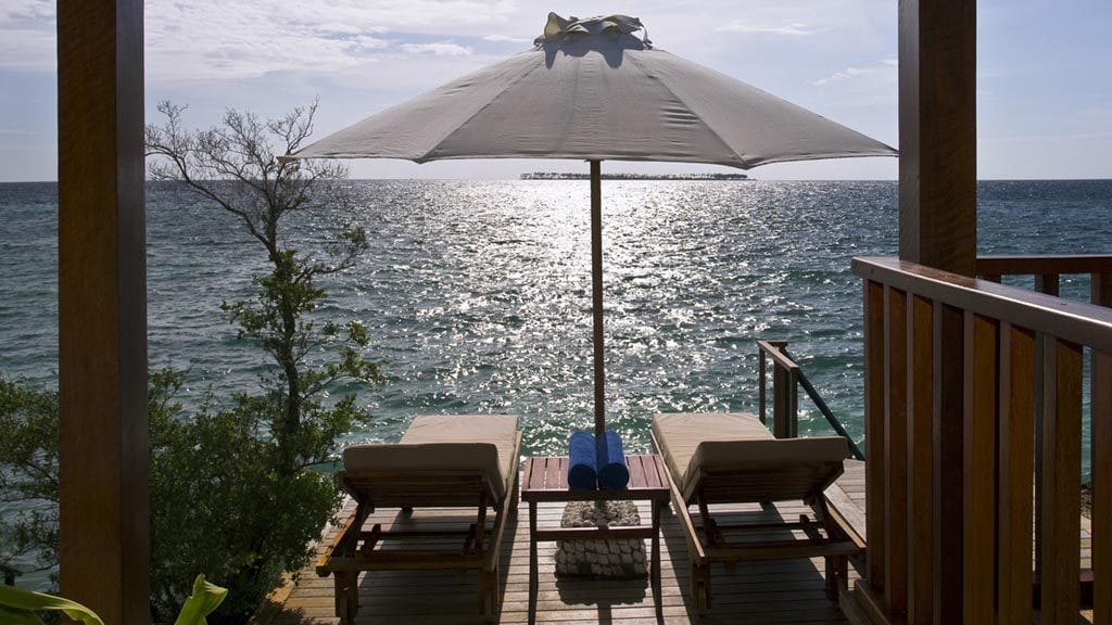 2 Wakatobi Dive Resort Pulau Tolandono Central Sulawesi Villa-1 Looking Out