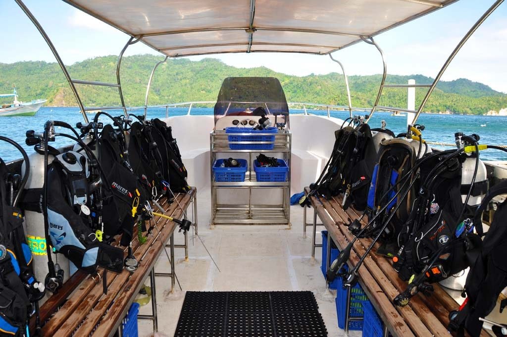 3 Solitude Lembeh Resort, Bitung, North Sulawesi, Indonesia Dive boat