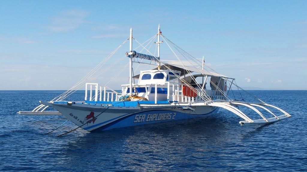 Sea explorers alona beach bohol philippines sea explorers banka boat