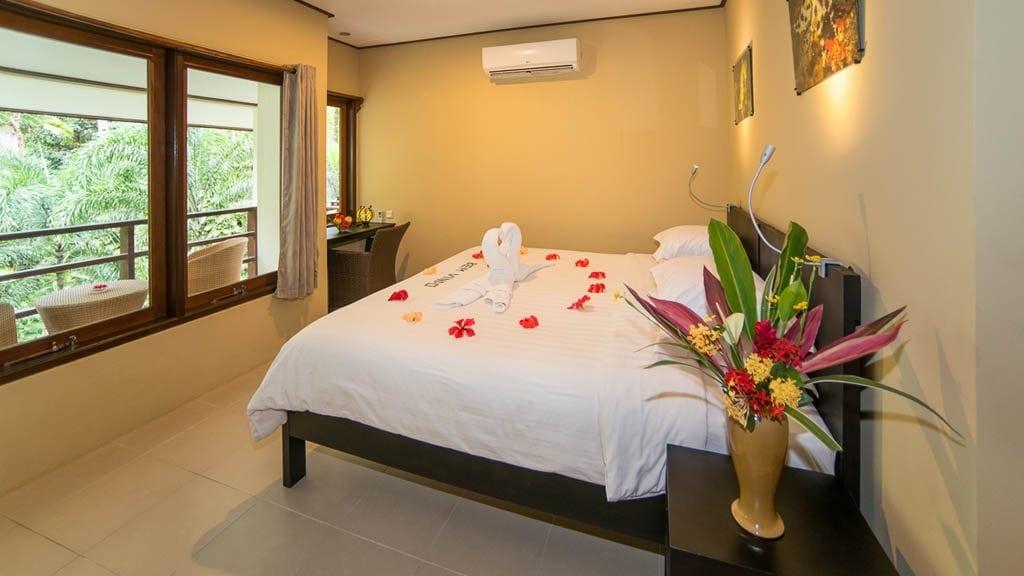 8 Critters@Lembeh dive center at Lembeh Resort Bitung North Sulawesi Indonesia Garden View Room bedroom