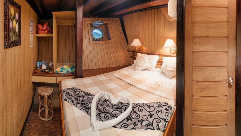 Sea safari raja ampat cendrawasih bay indonesia double cabin lower deck