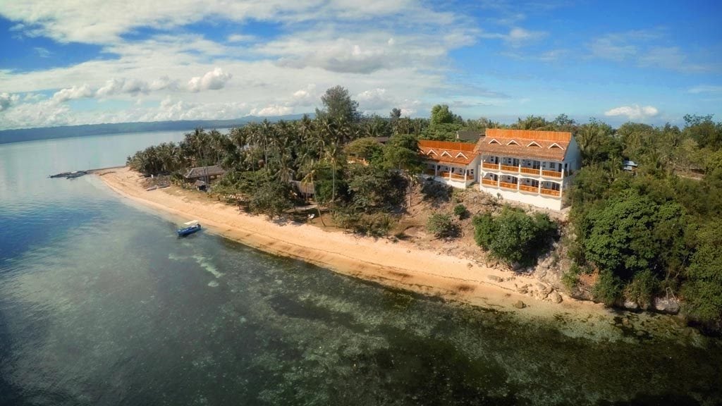 Sea explorers cabilao pura vida beach dive resort calilao bohol philippines resort aerial