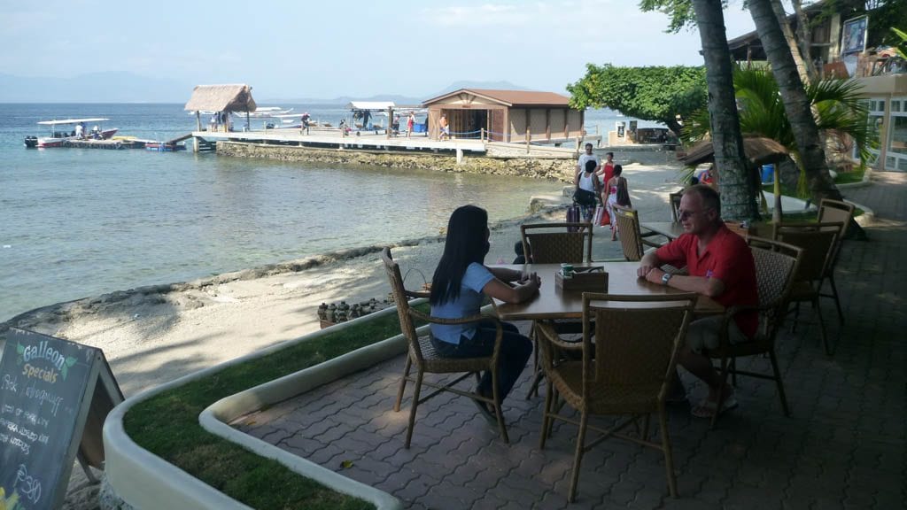 Asia divers at el galleon resort puerto galera mindoro philippines beachside
