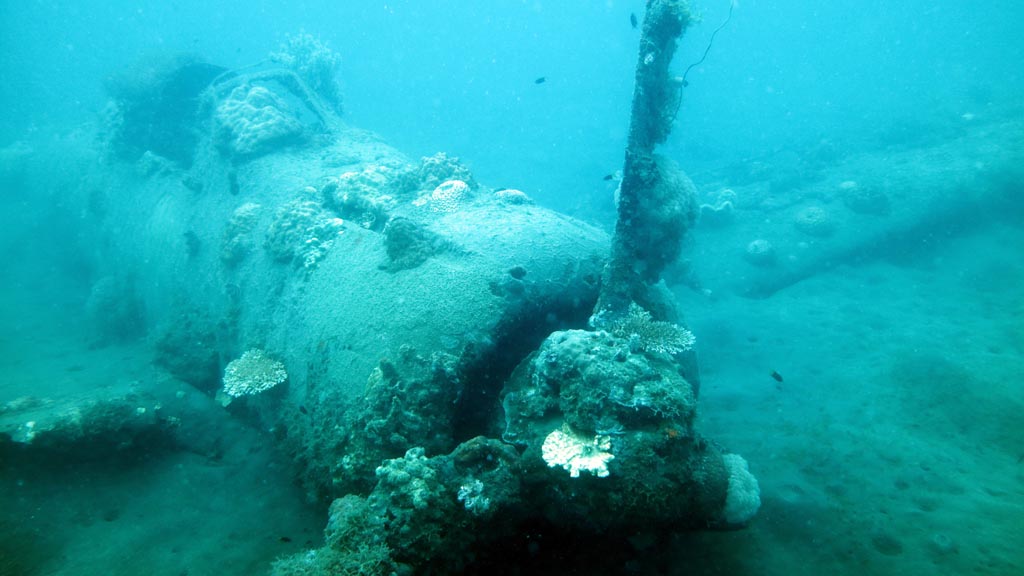 Propeller diving The Zero at Walindi Resort PNG by Diveplanit