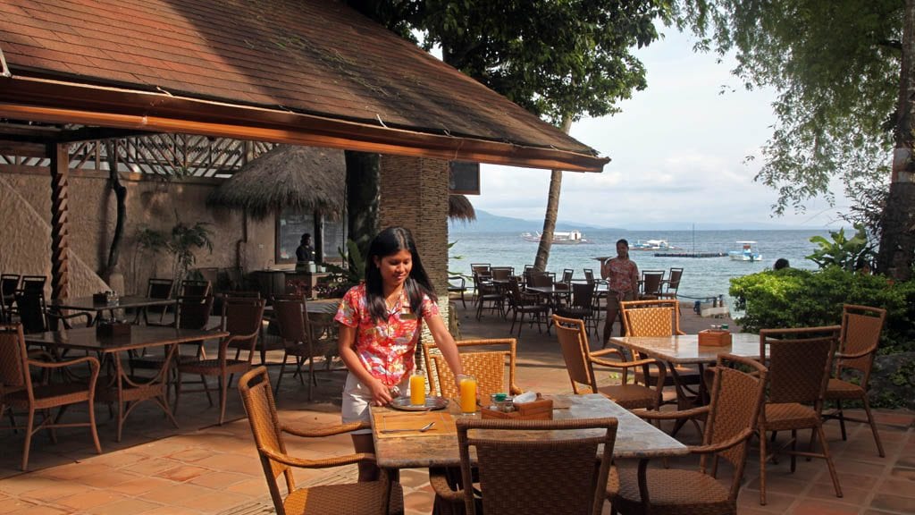 Asia divers at el galleon resort puerto galera mindoro philippines resturant external