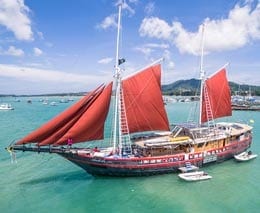 The phinisi liveaboard thailand and phinisi liveaboard myanmar feature