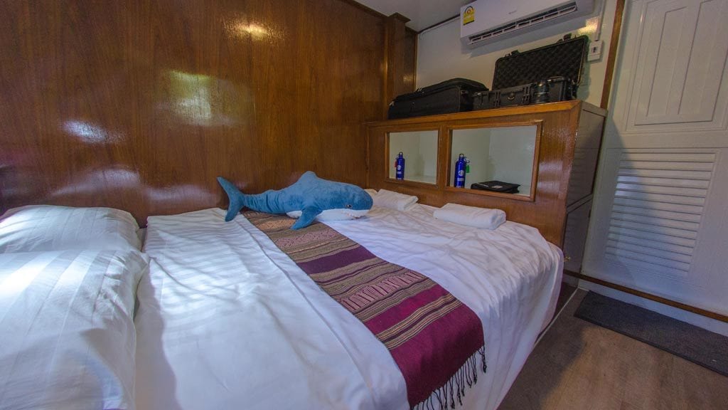 4 Dive Thailand and Myanmar aboard MV Smiling Seahorse Liveaboard Master-cabin