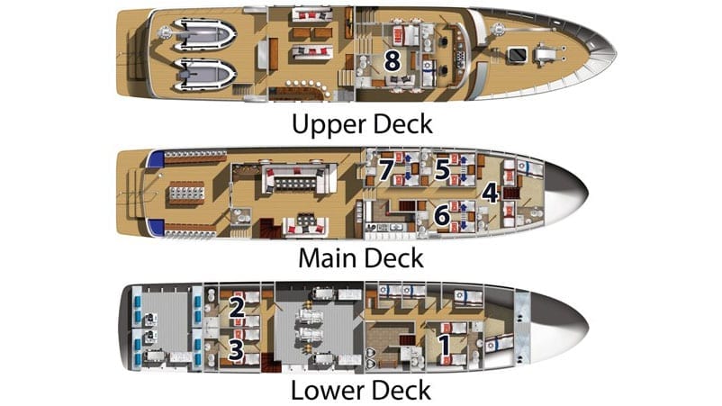 Truk master liveaboard truk deck plan