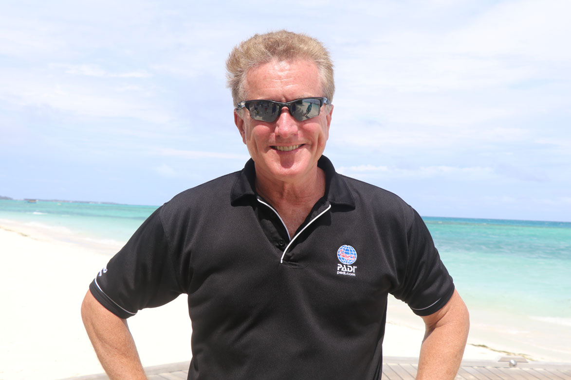 PADI CEO Dr Drew Richardson at LUX Resort South Ari Atoll Maldives_credit Diveplanit_6471