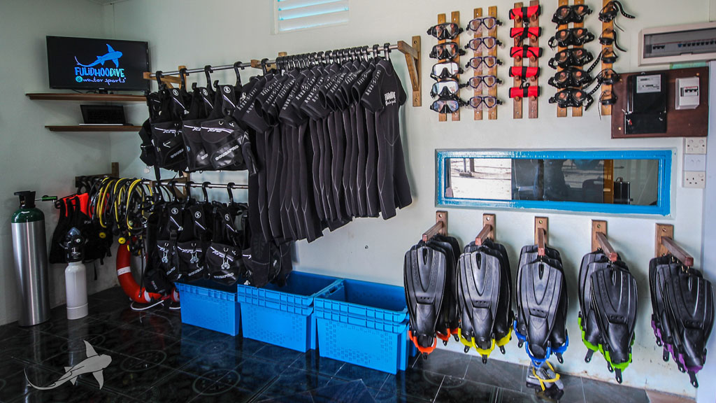 Fulidhoo Dive has a range of equipment available to hire