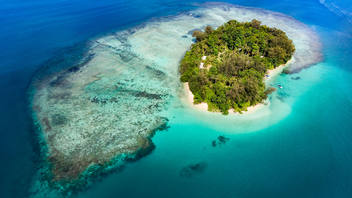 Lissenung Island Papua New Guinea turtle conservation Lissenung Island credit Grant Thomas DJI_0738