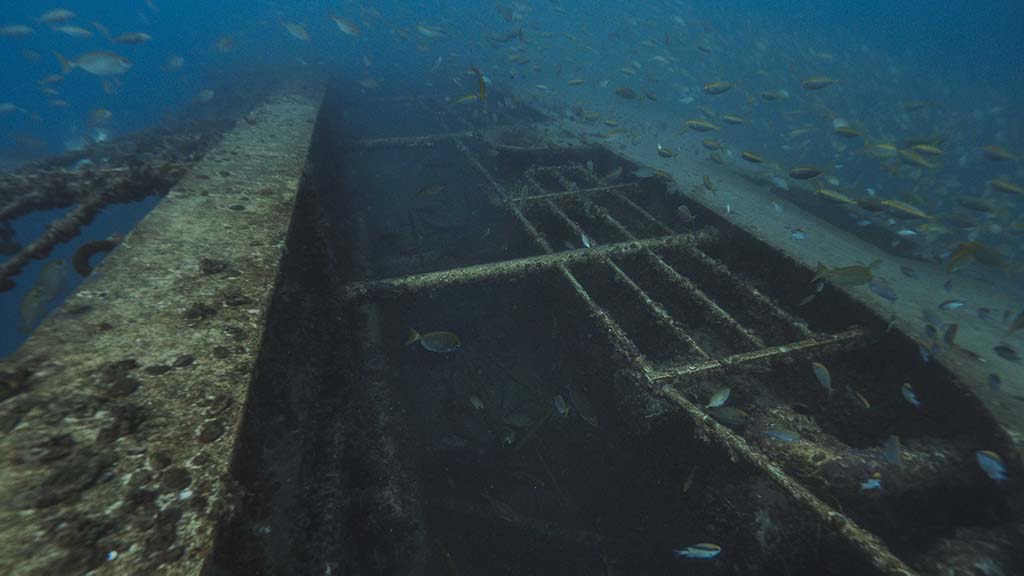 Hmas tobruk wreck queensland harriet spark